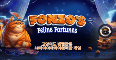 프라그마틱 슬롯 폰조스 펠라인 포춘즈 (Fonzo’s Feline Fortunes) 게임소개