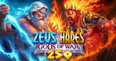제우스 vs 하데스 갓즈 오브 워 250 출시, 확장 와일드 배수로 돌아온 신화 슬롯